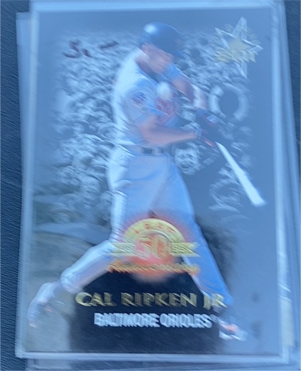 1995 Pinnacle Museum Collection Swing Men #304 Cal Ripken Jr. — front