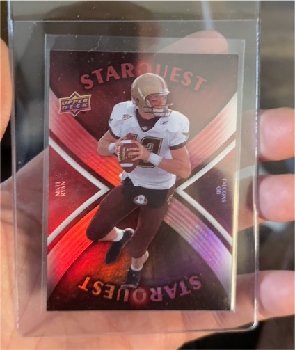 2008 Upper Deck Starquest #SQ22 Matt Ryan — front