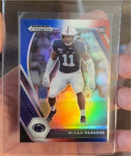 2021 Panini Prizm Draft Picks #136 Micah Parsons — front