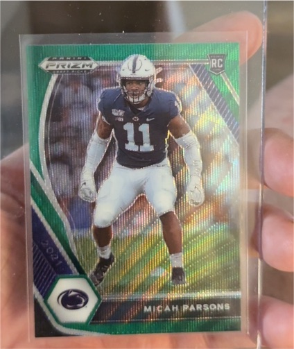 2021 Panini Prizm Draft Picks #136 Micah Parsons — front