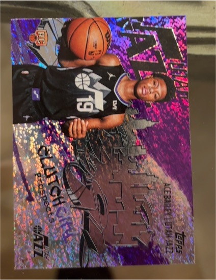 2025-26 Topps #CC-5 Ace Bailey Clutch City Prospects — front