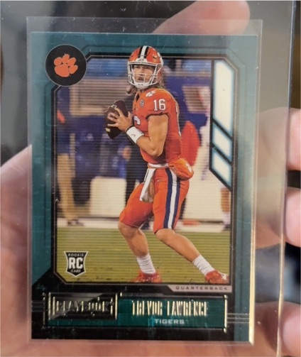 2021 Panini Chronicles Draft Picks Playbook #332 Trevor Lawrence — front
