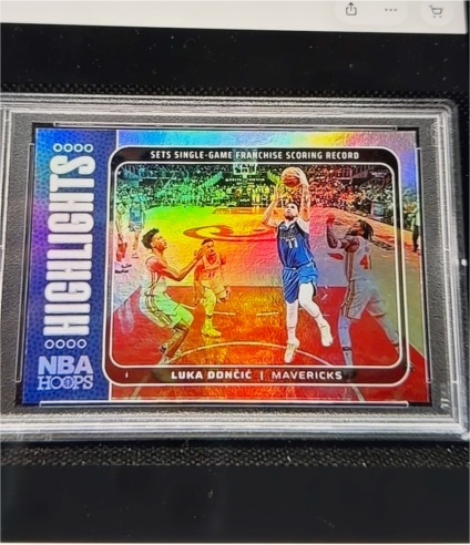 2024 Panini NBA Hoops Highlights #TRUE Luka Dončić — front