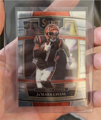 2021 Panini Select #47 Ja'Marr Chase — front