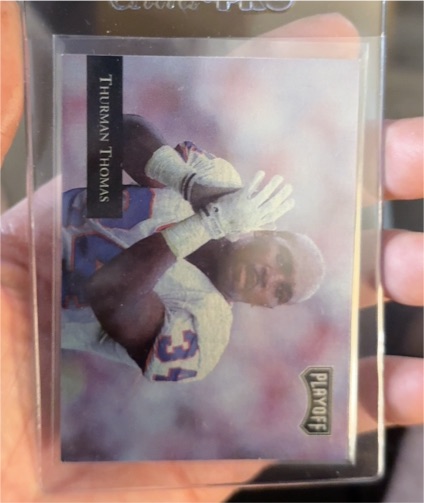1992 Playoff #99 Thurman Thomas — front
