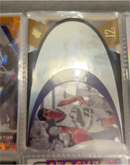 1997 Upper Deck SPx #SPX47 John Stockton — front