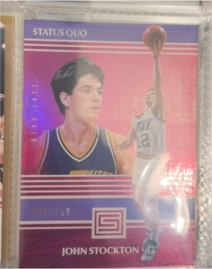 2017-18 Panini Status #2 John Stockton Status Quo — front