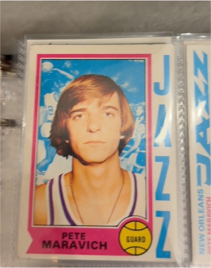 1974-75 Topps #10 Pete Maravich — front