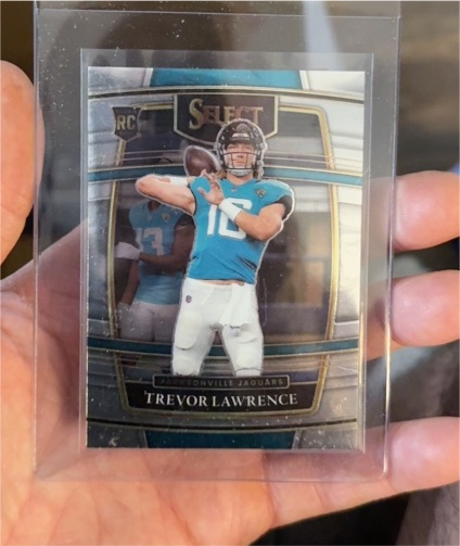 2021 Panini Select #43 Trevor Lawrence — front