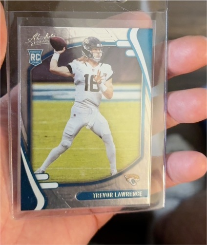 2021 Panini Absolute #101 Trevor Lawrence — front