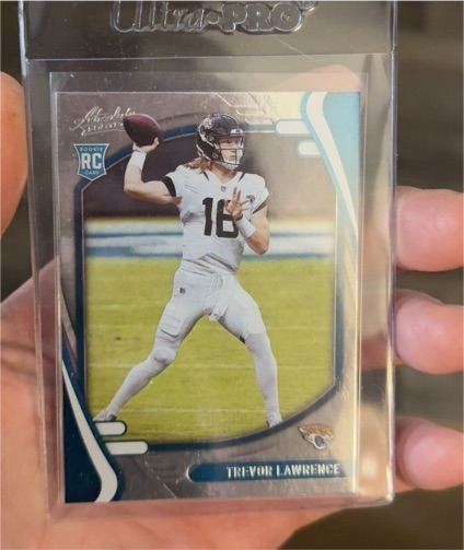 2021 Panini Absolute #101 Trevor Lawrence — front