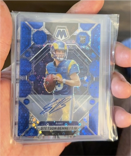 2023 Panini Mosaic #362 Stetson Bennett — front