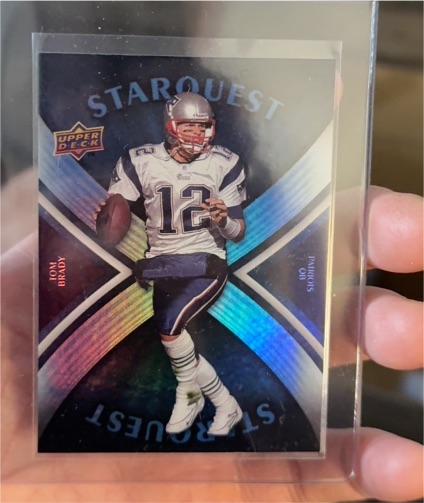 2008 Upper Deck StarQuest #SQ29 Tom Brady — front