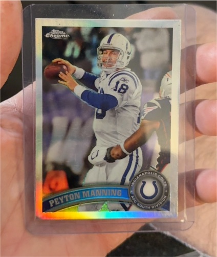 2011 Topps Chrome #110 Peyton Manning — front