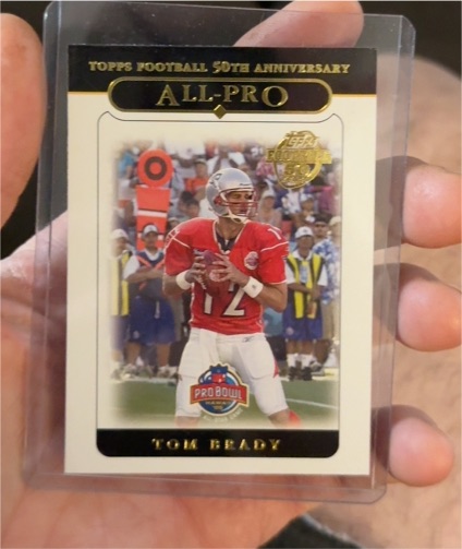 2005 Topps Football 50th Anniversary All-Pro #352 Tom Brady — front