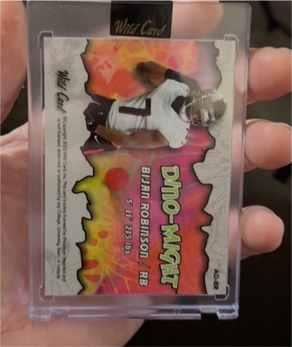 2023 Wild Card Dino-Might Bijan Robinson — front