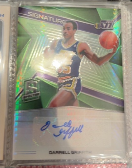 2024 Panini Prizm Signature Series #SS-DG Darrell Griffith — front