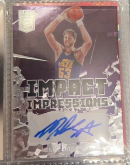 2021-22 Donruss Elite Impact Impressions #II-MEA Mark Eaton — front