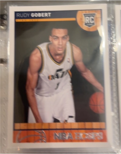 2013-14 Panini NBA Hoops #287 Rudy Gobert — front