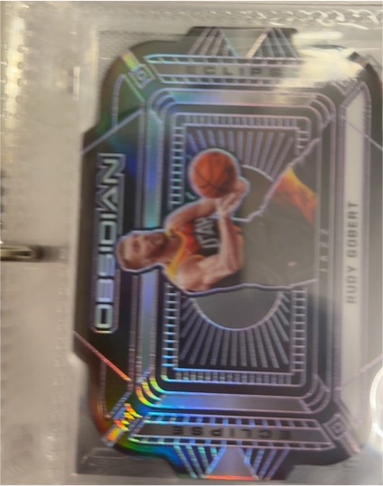 2020-21 Panini Obsidian #38 Rudy Gobert Eclipse — front