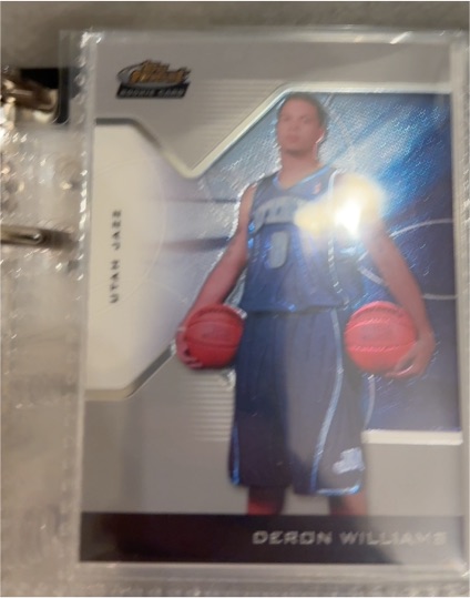 2005 Topps Chrome #132 Deron Williams — front