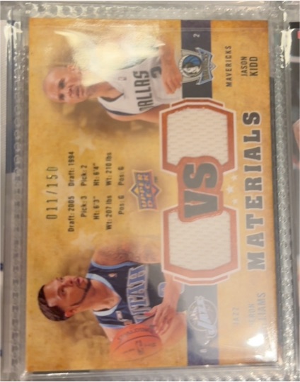 2009-10 Upper Deck VS #VS-JK Jason Kidd — front