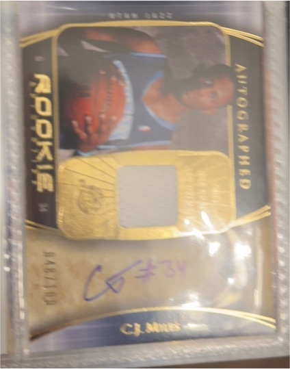 2010 Panini Absolute #34 CJ Miles — front
