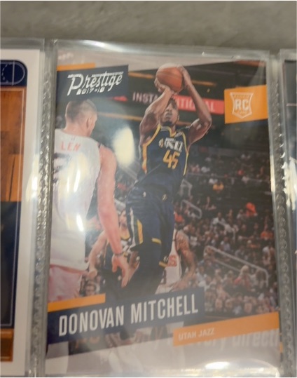 2017-18 Panini Prestige #163 Donovan Mitchell Rookie — front