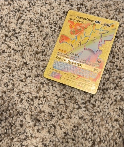 2019 Pokémon TCG Sun & Moon Team Up #184 Pikachu & Zekrom GX — front