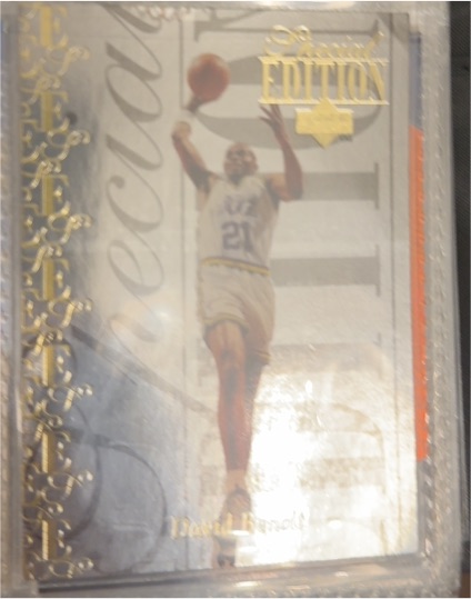 1995-96 Upper Deck Special Edition #SE85 David Benoit — front