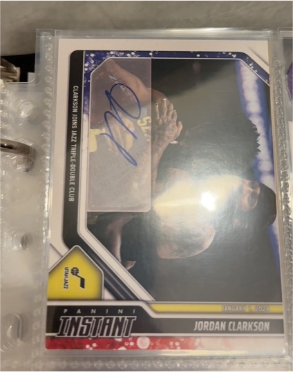 2024 Panini Instant #AN-JC-24 Jordan Clarkson — front