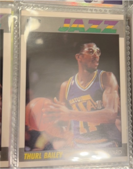 1987-88 Fleer #6 Thurl Bailey — front