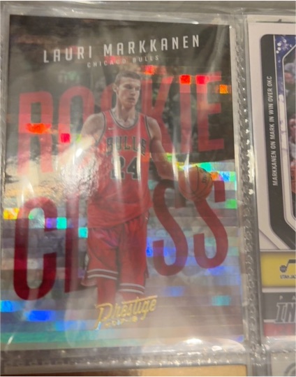 2023-24 Panini Prestige Rookie Class Lauri Markkanen — front