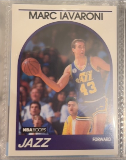 1989-90 Hoops #142 Marc Iavaroni — front