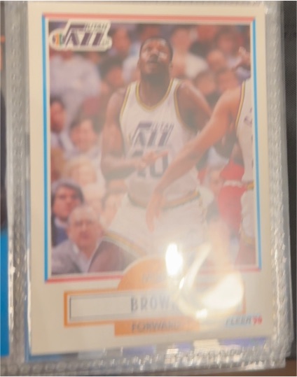 1990-91 Fleer #20 Thurl Bailey — front
