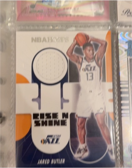 2021-22 Panini NBA Hoops #RS-JBT Jared Butler Rise N Shine — front