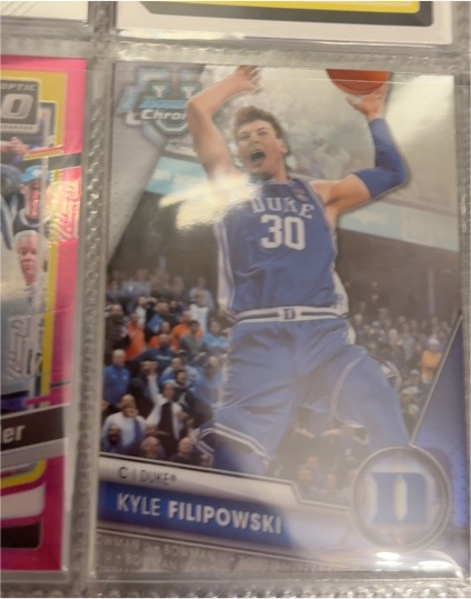 2023-24 Bowman University Chrome Kyle Filipowski — front