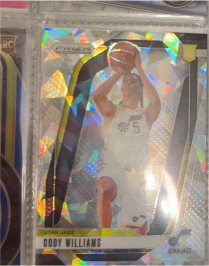 2024-25 Panini Prizm #232 Cody Williams — front