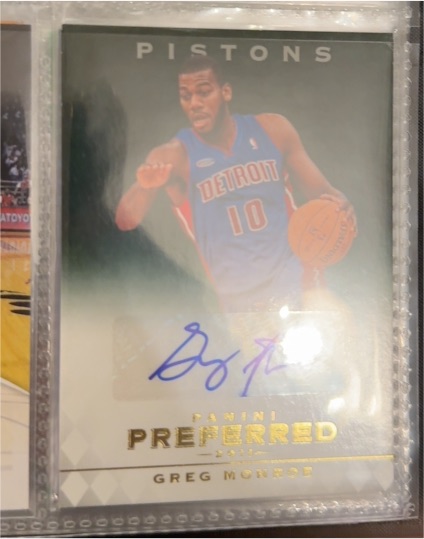 2011 Panini Preferred #297 Greg Monroe — front
