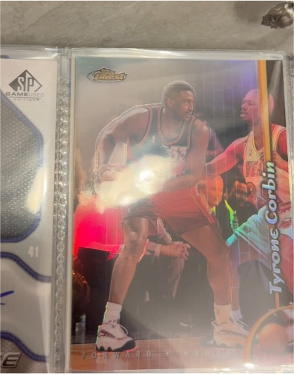 1999 Fleer Finest #41 Tyvone Corbin — front