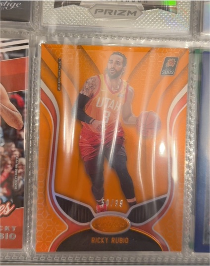 2024-25 Panini Prizm #18 Ricky Rubio — front