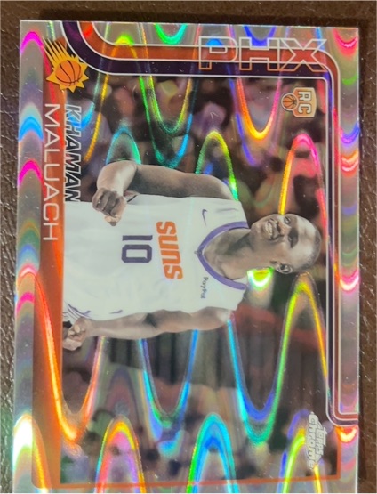 2025-26 Topps Chrome #260 Khaman Maluach — front
