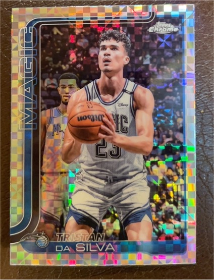 2025-26 Topps Chrome #173 Tristan Da Silva — front