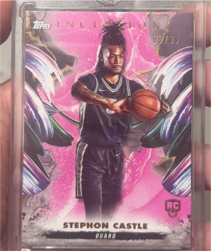 2024-25 Topps Inception #97 Stephon Castle — front