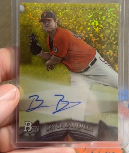 2014 Bowman Platinum #AP-BB Bryce Bandilla — front