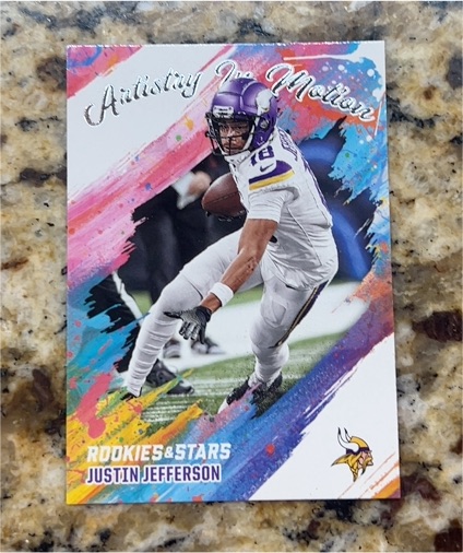 2025 Panini Rookies & Stars #13 Justin Jefferson — front