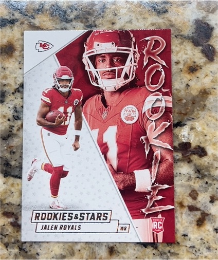 2025 Panini Rookies & Stars Rookie Exclusive #9 Jalen Royals — front