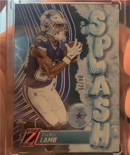 2024 Panini Zenith #19 CeeDee Lamb Splash — front