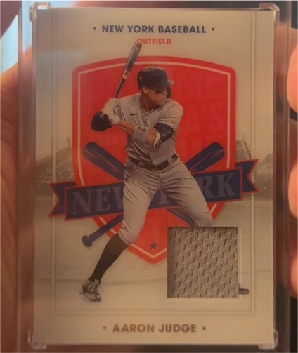 2021 Panini Chronicles America's Pastime #3 Aaron Judge — front