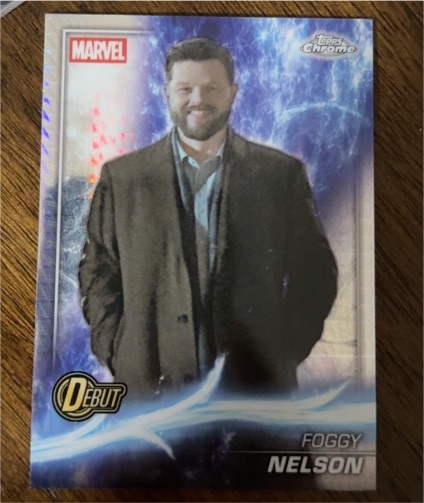 2025 Topps Chrome Marvel Studios #181 Foggy Nelson — front